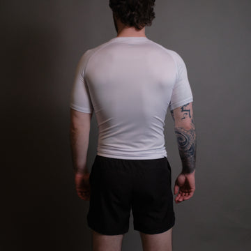 Sacrifice Compression Short Sleeve in White