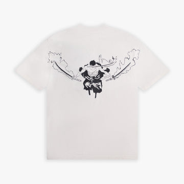 King of Hell Oversized Tee in White