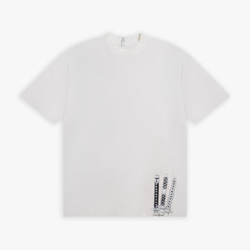 King of Hell Oversized Tee in White
