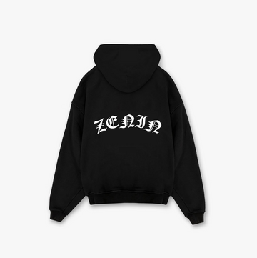 Zenin Oversized Hoodie in Black