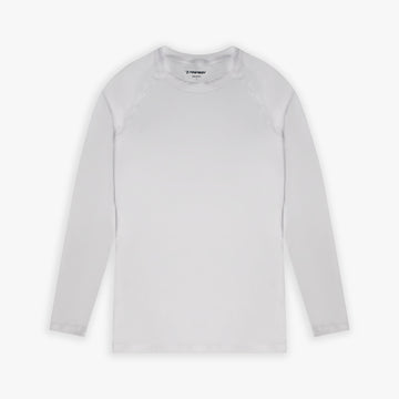 Justice Compression Long Sleeve in White