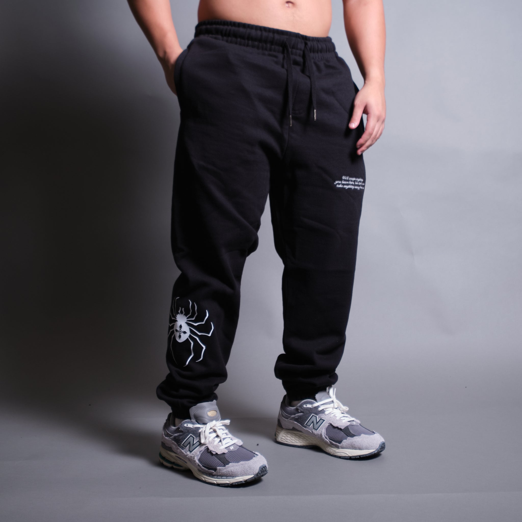 Chrollo Phantom Troupe Sweatpants in Black