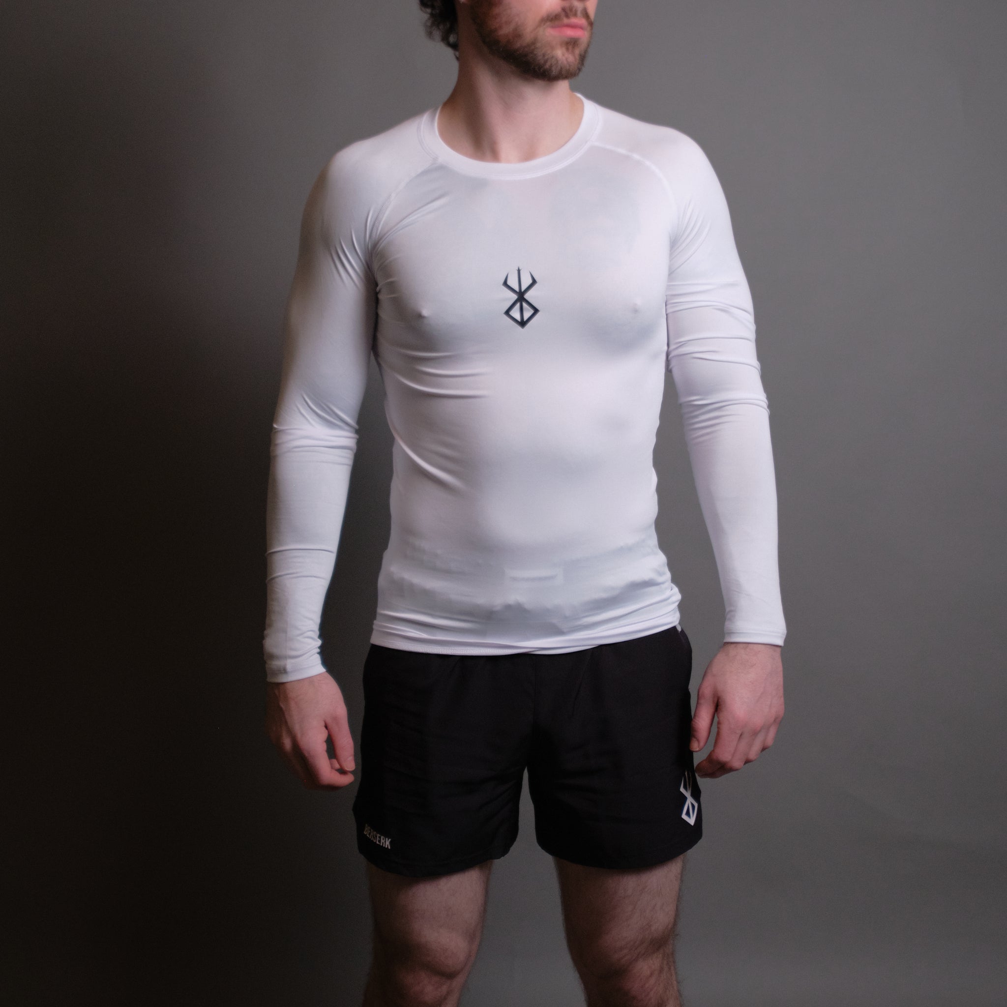 Sacrifice Compression Long Sleeve in White