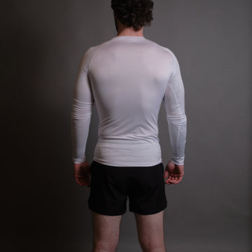 Sacrifice Compression Long Sleeve in White