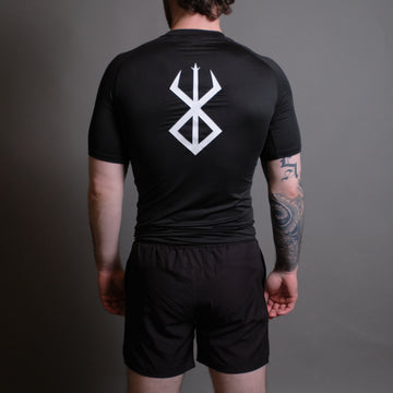 Berserk Compression Short Sleeve in Black