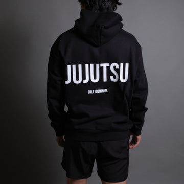 JuJutsu Oversized Hoodie in Black