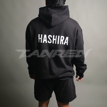 Hashira Oversized Hoodie in Black