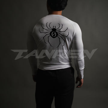 Spider 0 Compression Long Sleeve in White