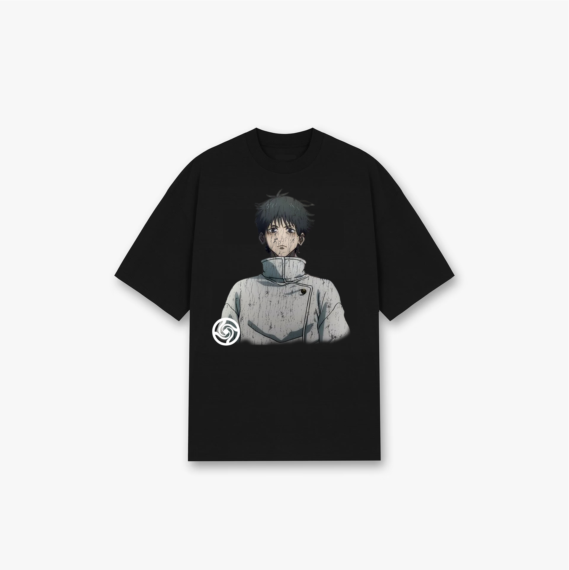 Okkotsu Oversized Tee in Black