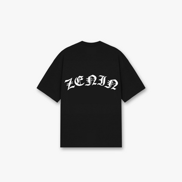 Zenin Oversized Tee in Black